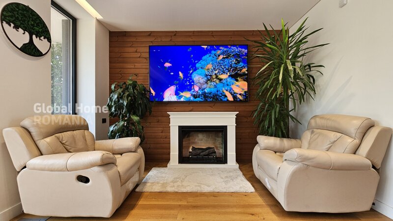 Tunari, Amber Gardens, modern smart villa 153 sqm, 4 rooms + 2 parking