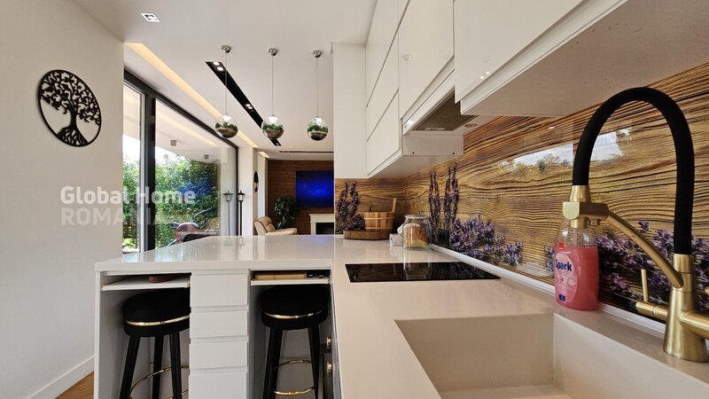 Tunari, Amber Gardens, modern smart villa 153 sqm, 4 rooms + 2 parking