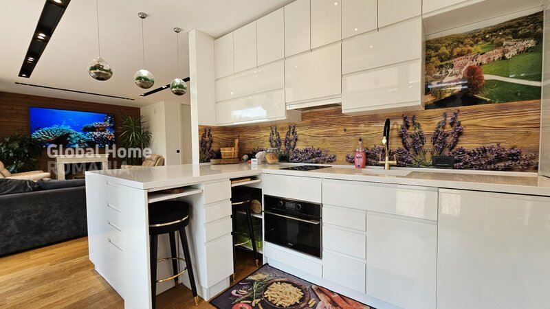Tunari, Amber Gardens, modern smart villa 153 sqm, 4 rooms + 2 parking