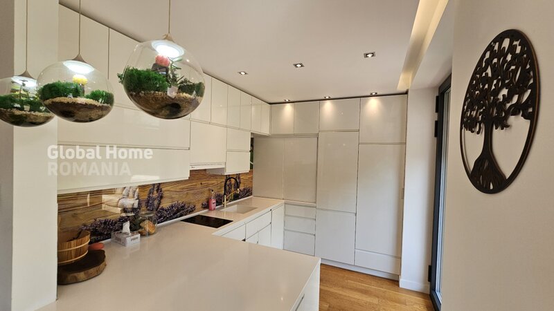 Tunari, Amber Gardens, modern smart villa 153 sqm, 4 rooms + 2 parking