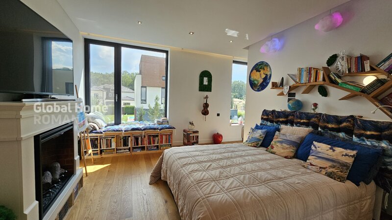 Tunari, Amber Gardens, modern smart villa 153 sqm, 4 rooms + 2 parking