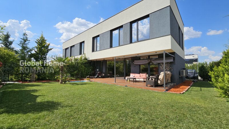 Tunari, Amber Gardens, modern smart villa 153 sqm, 4 rooms + 2 parking